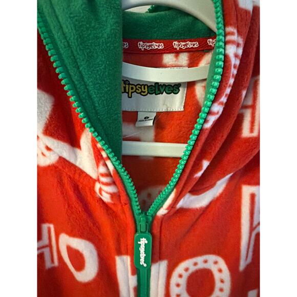 Tipsyelves Christmas one piece romper size S - Picture 4 of 7